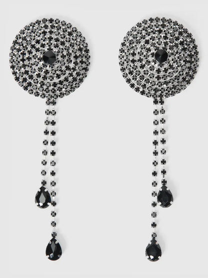 Rhinestone Cone & Dangle Pasties