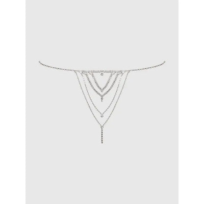 Rhinestone V-Front Panty