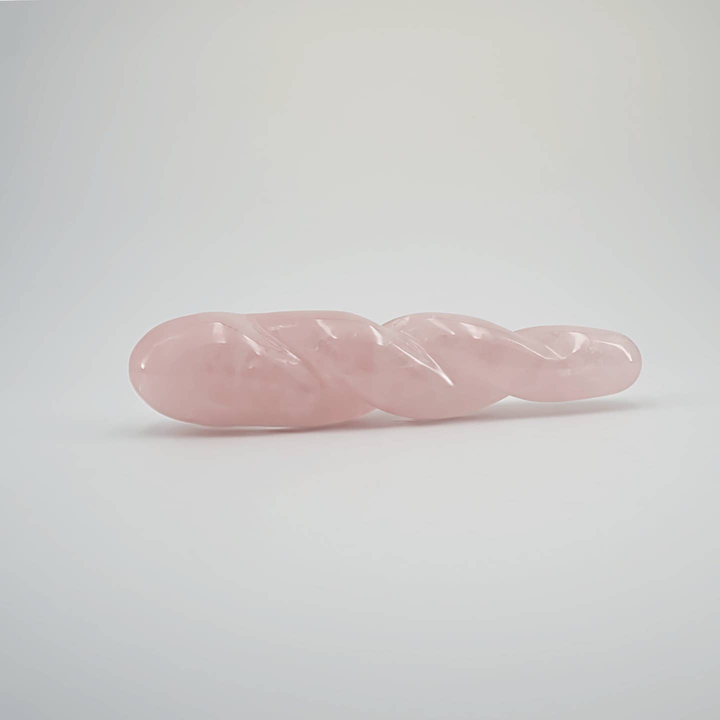 Ripplea Rose Quartz Crystal Wellness Wand | Meditation, Energy Work & Self-Care