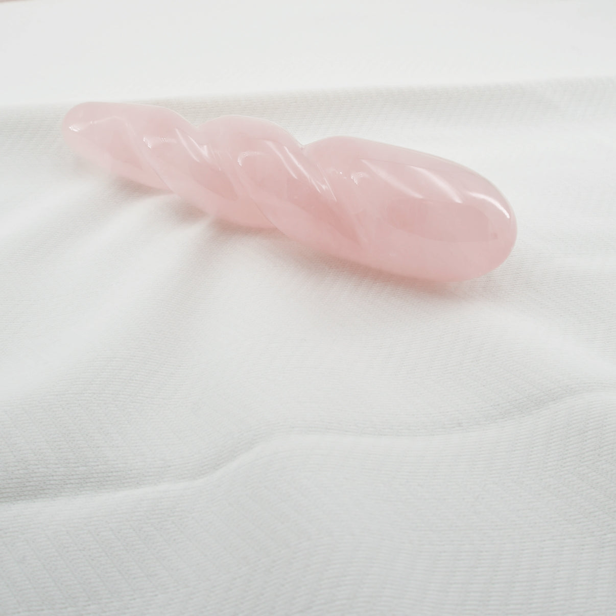 Ripplea Rose Quartz Crystal Wellness Wand | Meditation, Energy Work & Self-Care