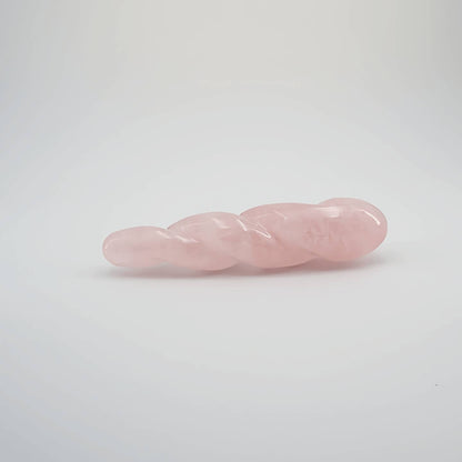 Ripplea Rose Quartz Crystal Wellness Wand | Meditation, Energy Work & Self-Care