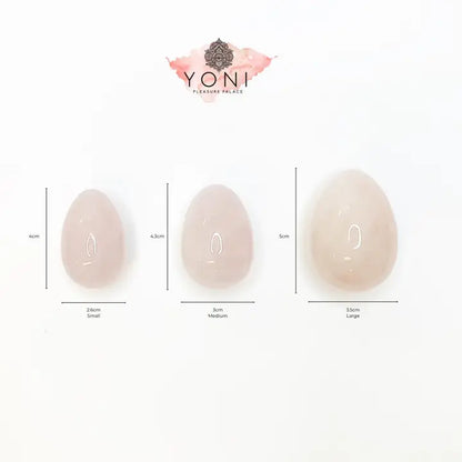 Rose Quartz Yoni Egg
