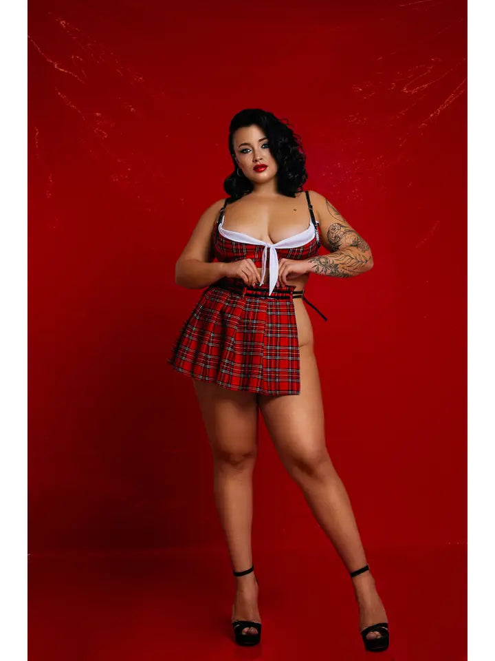 Sexy School Uniform Cosplay Outfit