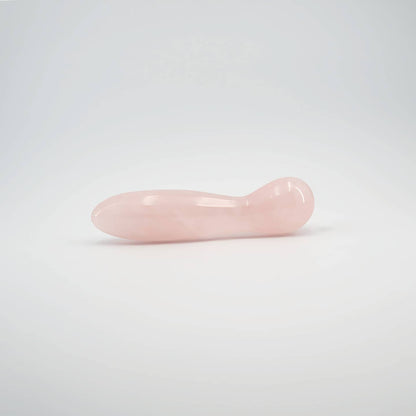 Solace Rose Quartz Crystal Wellness Wand | Meditation, Energy Work & Self-Care