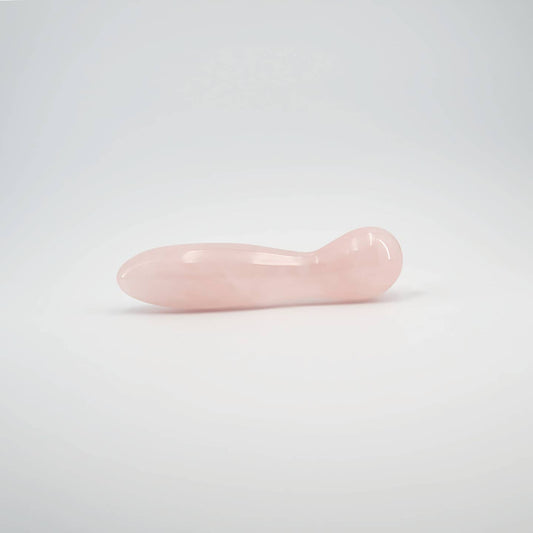 Solace Rose Quartz Crystal Wellness Wand | Meditation, Energy Work & Self-Care