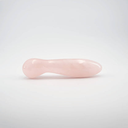 Solace Rose Quartz Crystal Wellness Wand | Meditation, Energy Work & Self-Care