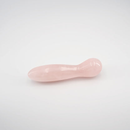 Solace Rose Quartz Crystal Wellness Wand | Meditation, Energy Work & Self-Care