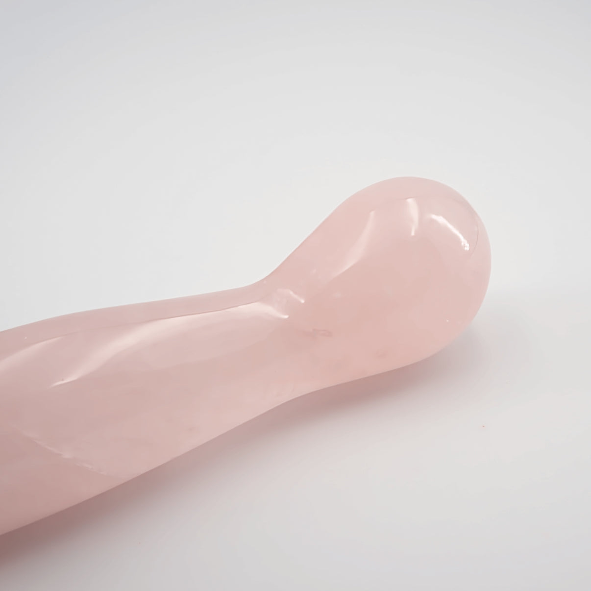 Solace Rose Quartz Crystal Wellness Wand | Meditation, Energy Work & Self-Care