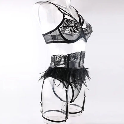 Sweetkama Sexy Solid Color Lingerie Set