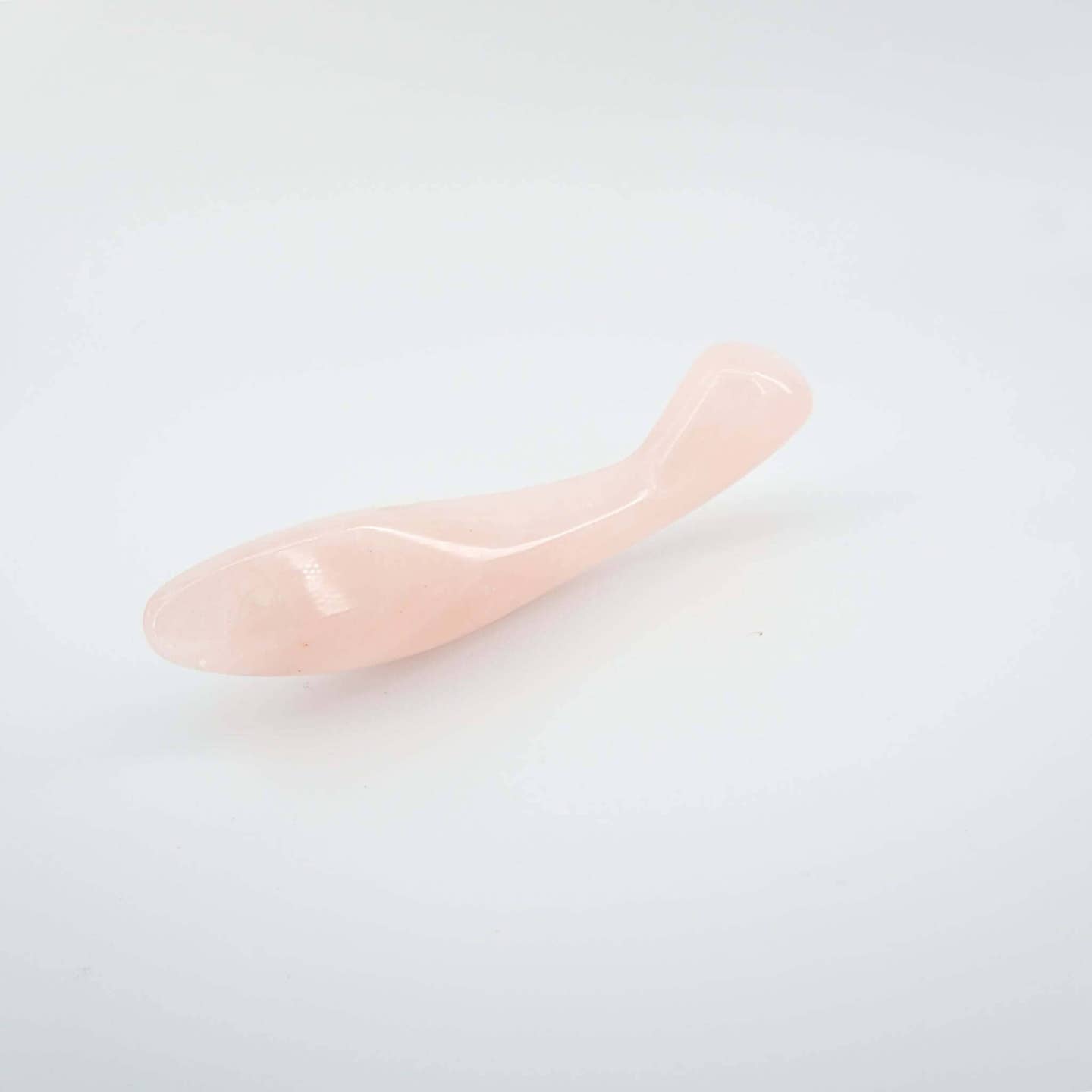 Sylora luxury rose quartz crystal wand handcrafted from natural rose quartz for meditation, wellness, mindfulness, relaxation, and energy work.