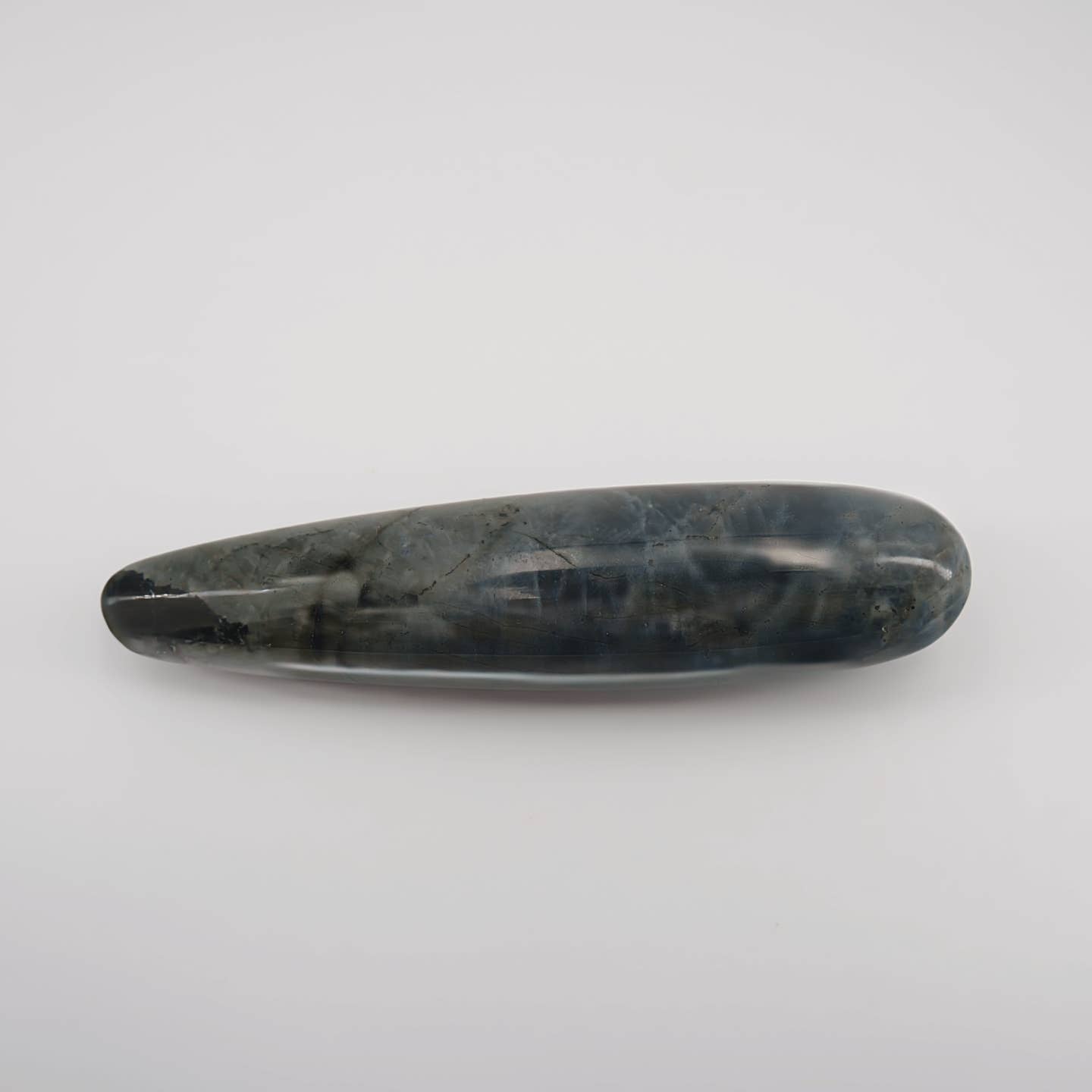 Taperella-L Labradorite Crystal Wellness Wand | Meditation, Energy Work & Self-Care