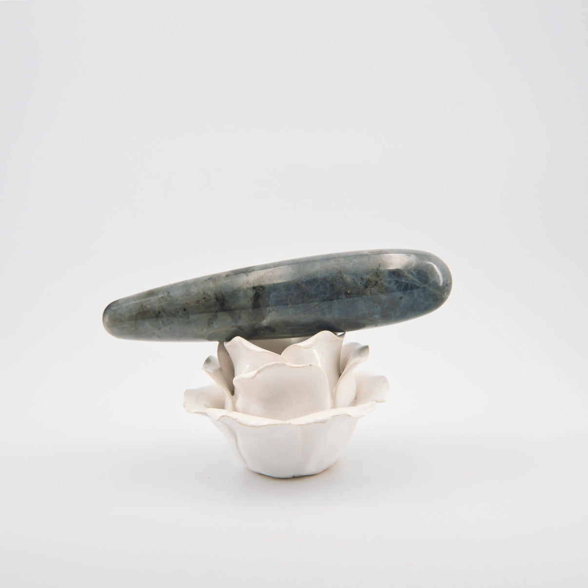 Taperella-L Labradorite Crystal Wellness Wand | Meditation, Energy Work & Self-Care