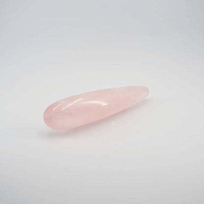 Taperella-R Rose Quartz Crystal Massage Wand