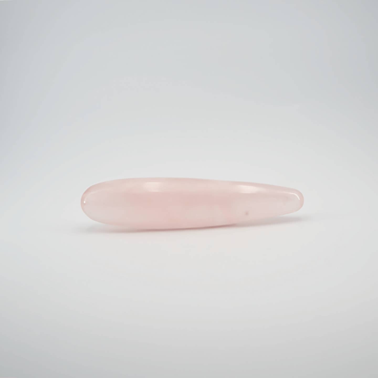 Taperella-R Rose Quartz Crystal Massage Wand