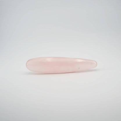 Taperella-R Rose Quartz Crystal Massage Wand