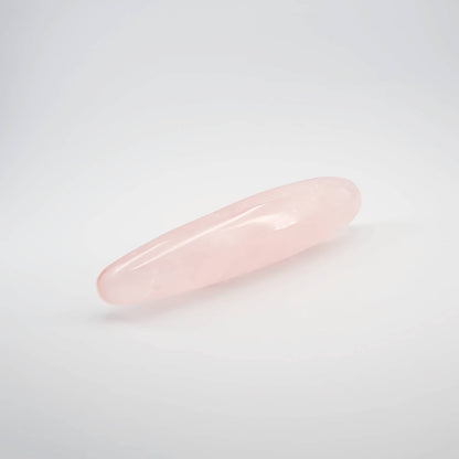 Taperella-R Rose Quartz Crystal Massage Wand