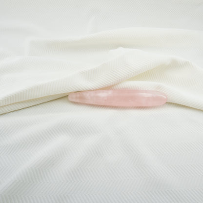 Taperis Rose Quartz Crystal Slim Wand