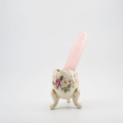 Taperis Rose Quartz Crystal Slim Wand