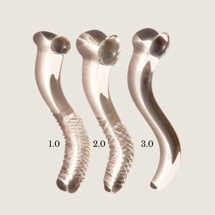The Cervix Serpent™ Glass Dildo Pleasure Wand