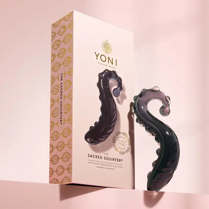The Sacred Squirter® Glass Dildo Pleasure Wand