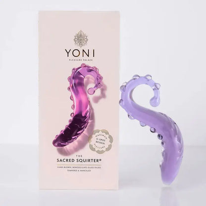 The Sacred Squirter® Glass Dildo Pleasure Wand