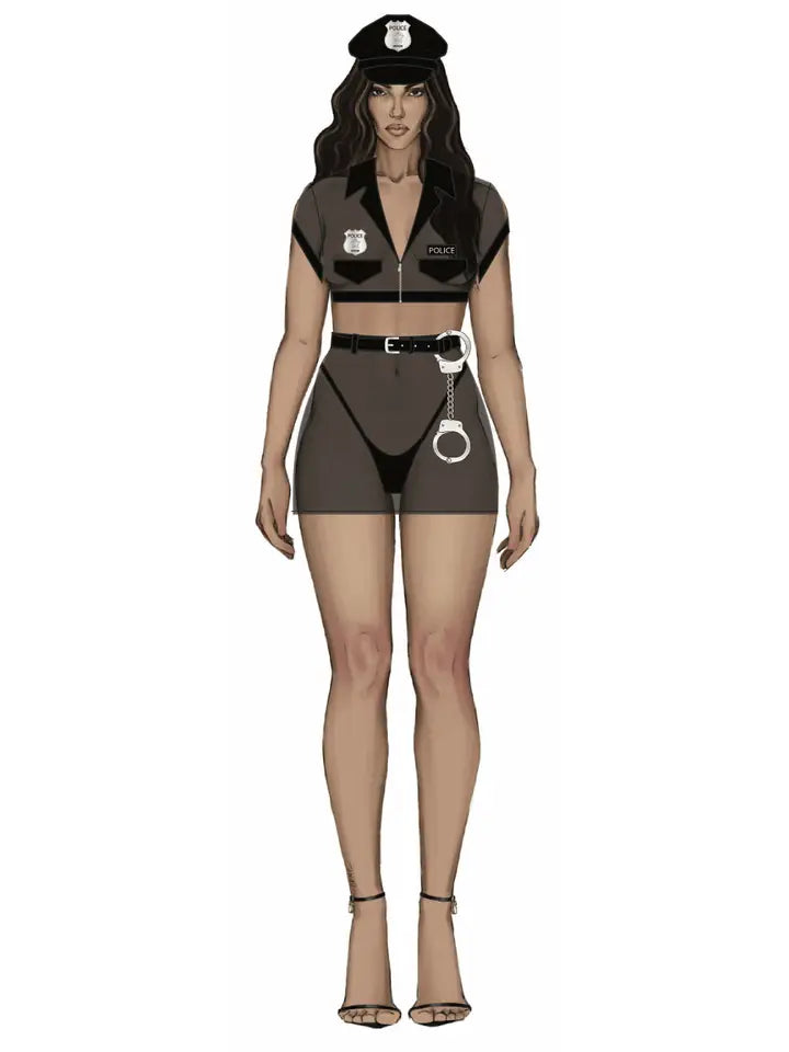 UNDER ARREST Mesh Top