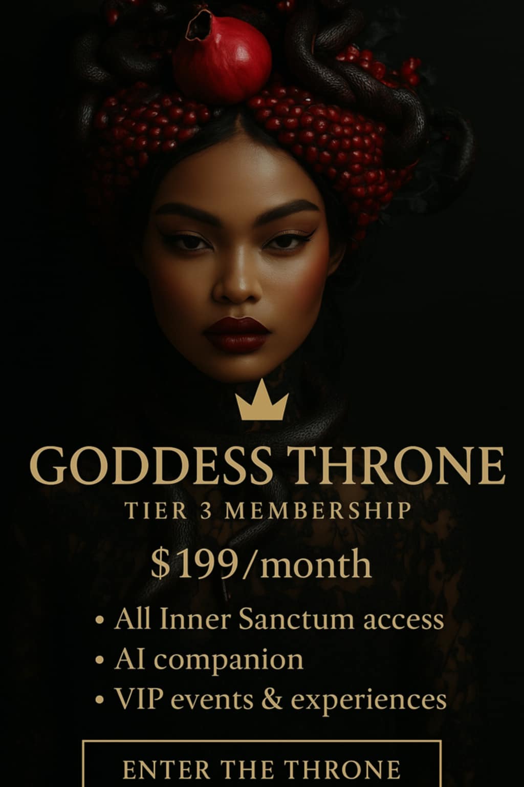 Goddess Throne