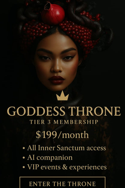 Goddess Throne